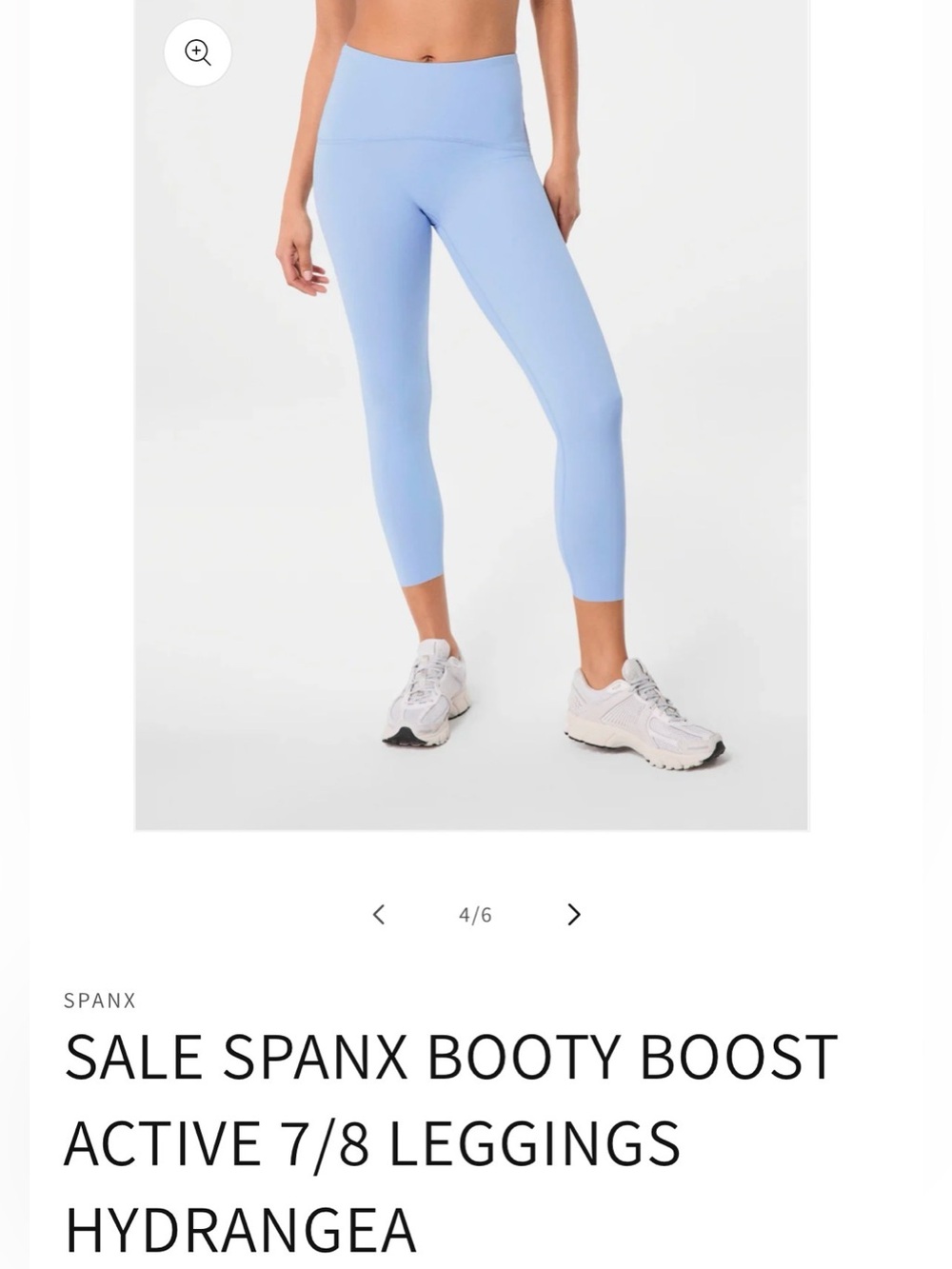 Spanx Booty Boost 7/8 leggings , NWT size Small